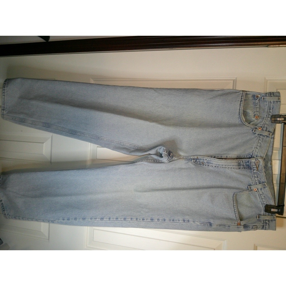 Vintage Y2K Levi's 550 Relaxed Fit Jeans Light‎ Wash Denim Pants Mens W40 L32